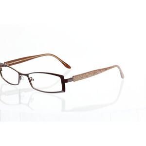 BCBGMAXAZRIA Ambrosia BRO 52-17-135mm Eyeglasses FRAMES ONLY - GOOD CONDITION